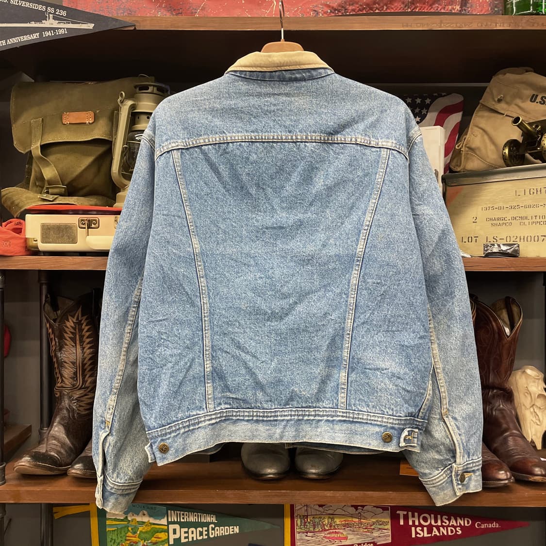 70s Lee Storm Rider 101J 스톰라이더 블랭킷 데님 자켓 상품이미지2