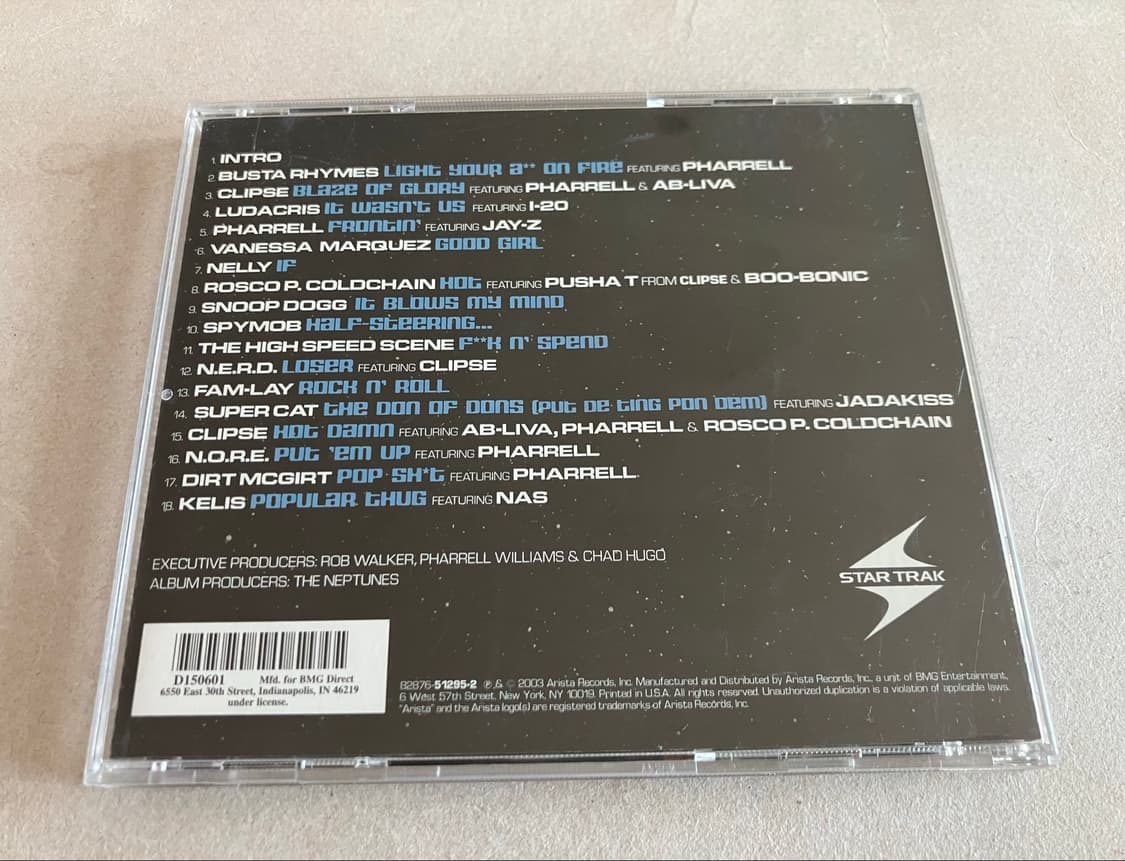 퍼렐윌리엄스 & 채드휴고 넵튠스 1집 힙합 CD 상품이미지6