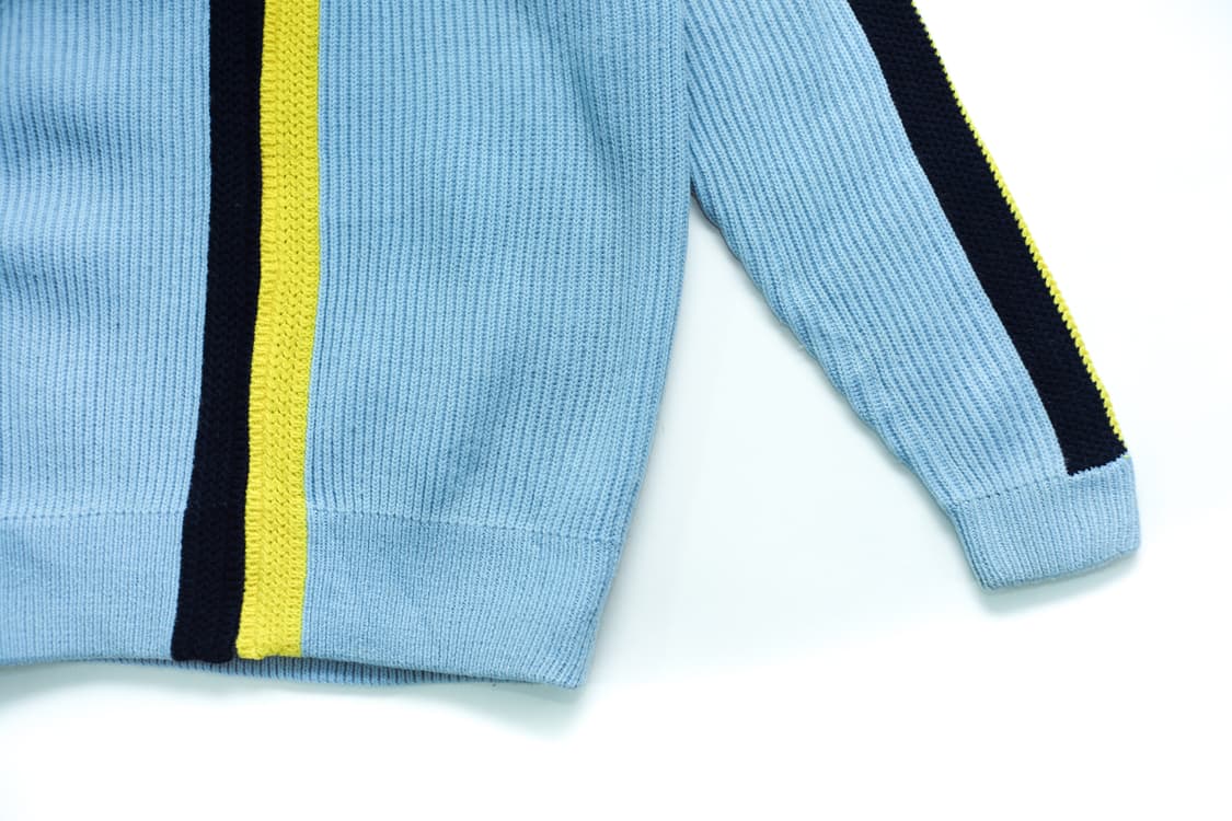 COLOR LINE KNIT ZIP UP 상품이미지3