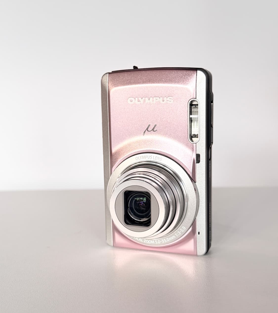 🎀하츠투하츠 유하 픽🎀미품 풀박스 올림푸스 뮤7040 핑크 상품이미지3