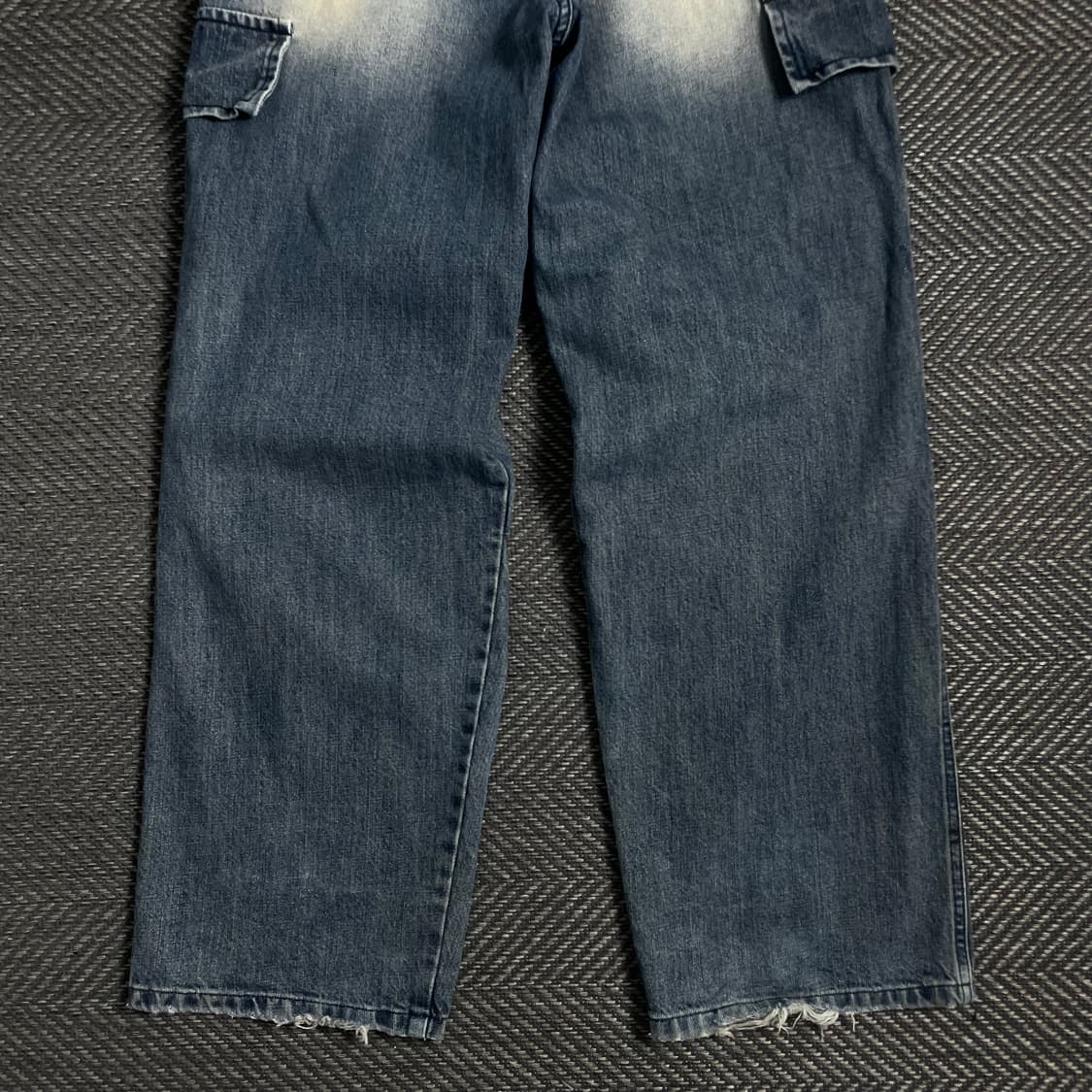 GO JEANS 빈티지 워싱 카고 데님 팬츠y 4921 상품이미지5