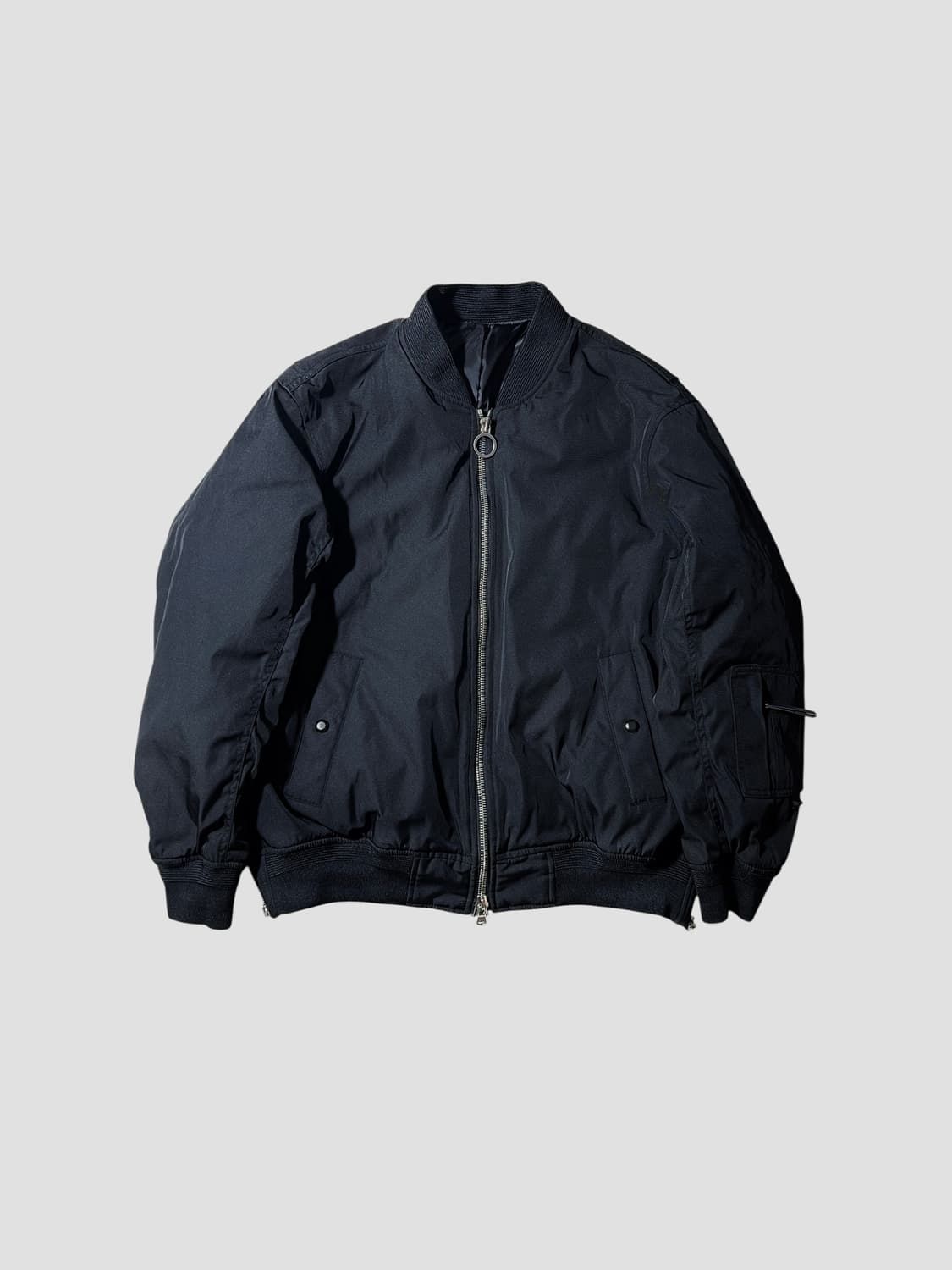 지이크 블랙 ma-1 항공점퍼 새상품급 95 상품이미지1