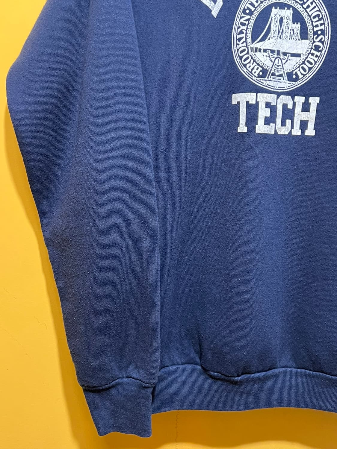 90s [XL] 프룻오브더룸 USA 빈티지 스웨트셔츠 네이비 맨투맨 상품이미지4