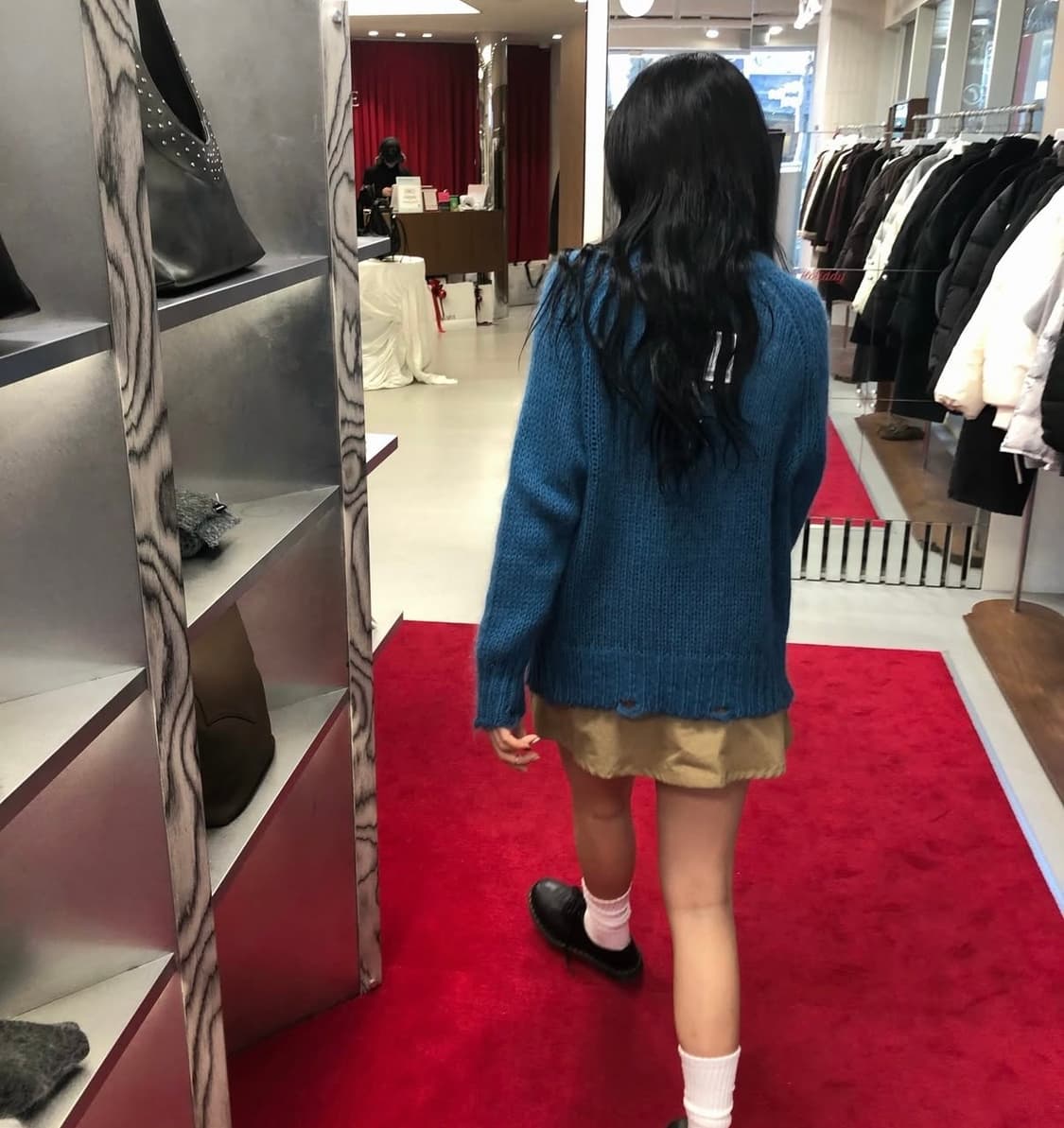 레이브 Hairy Round-neck Knit 상품이미지1