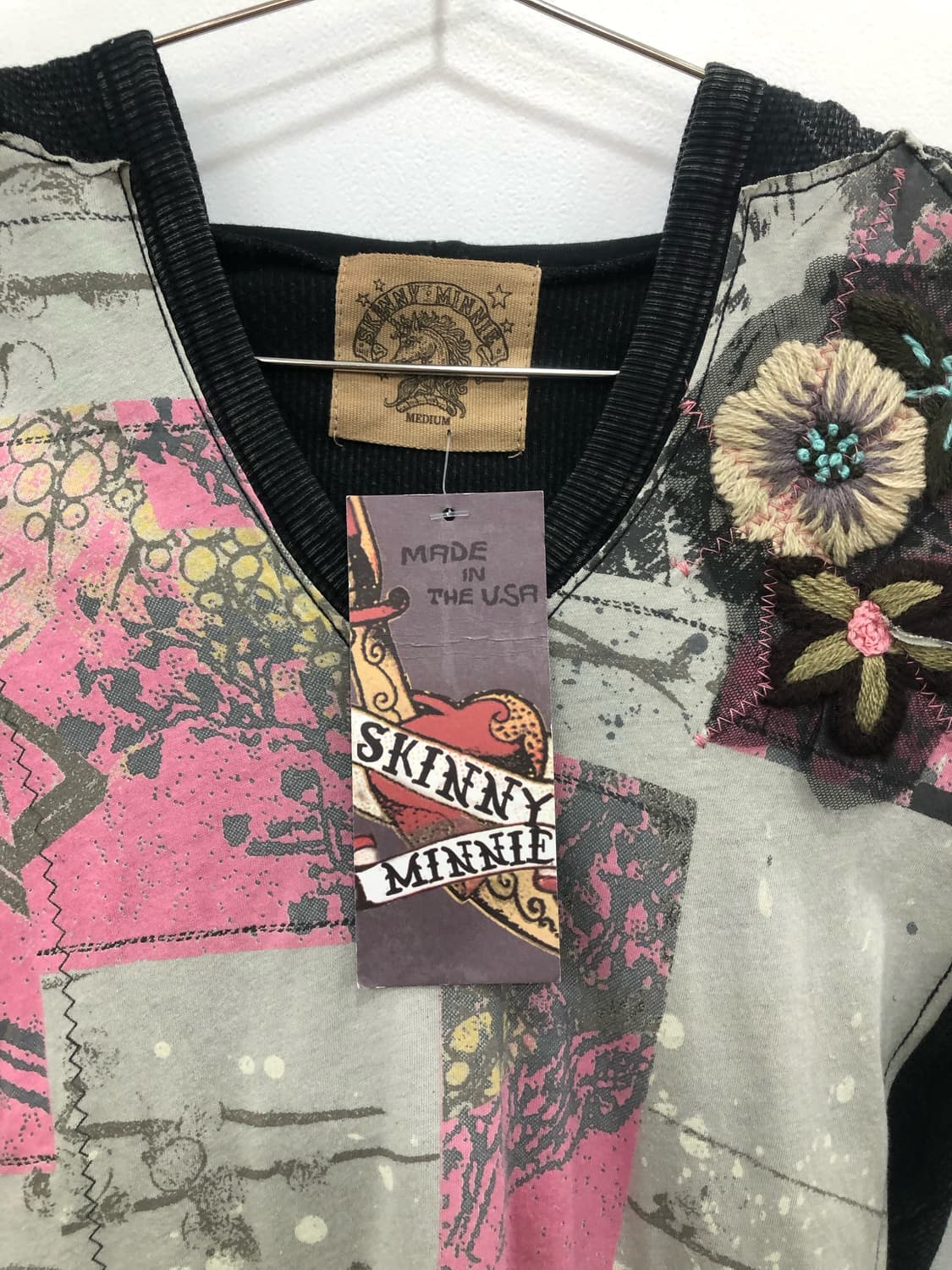 SKINNY MINNIE floral hooded long sleeve  상품이미지5