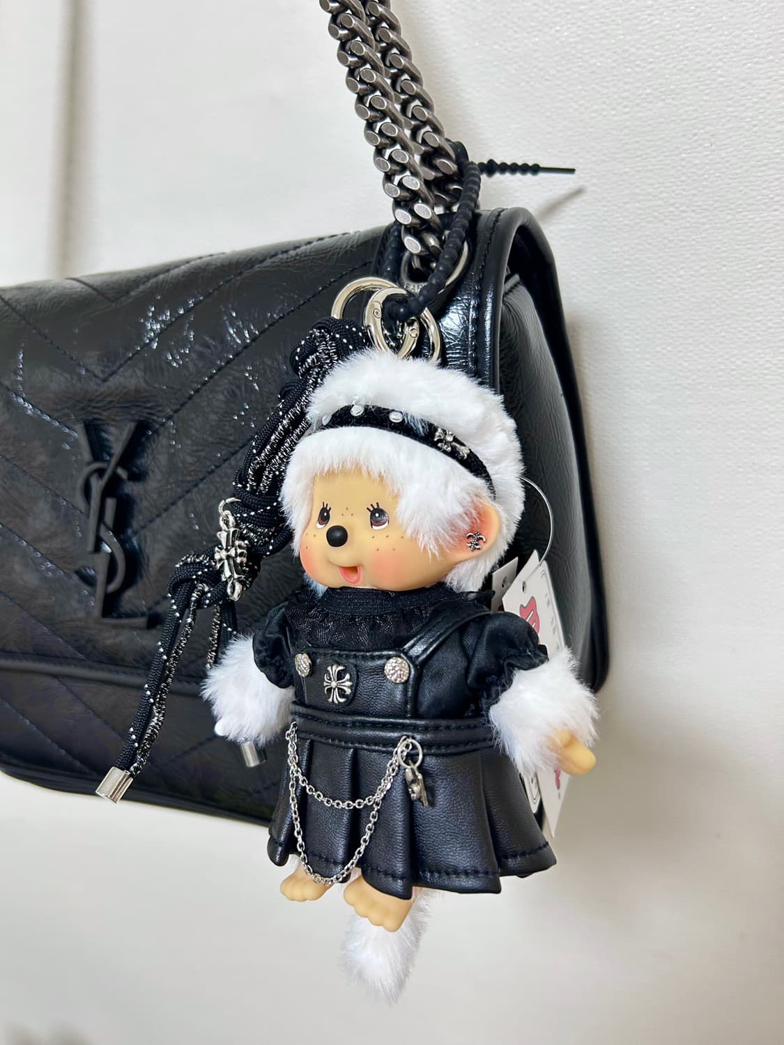 🖤블랙 크롬 하이틴 정품몬치치  커스텀키링 상품이미지7