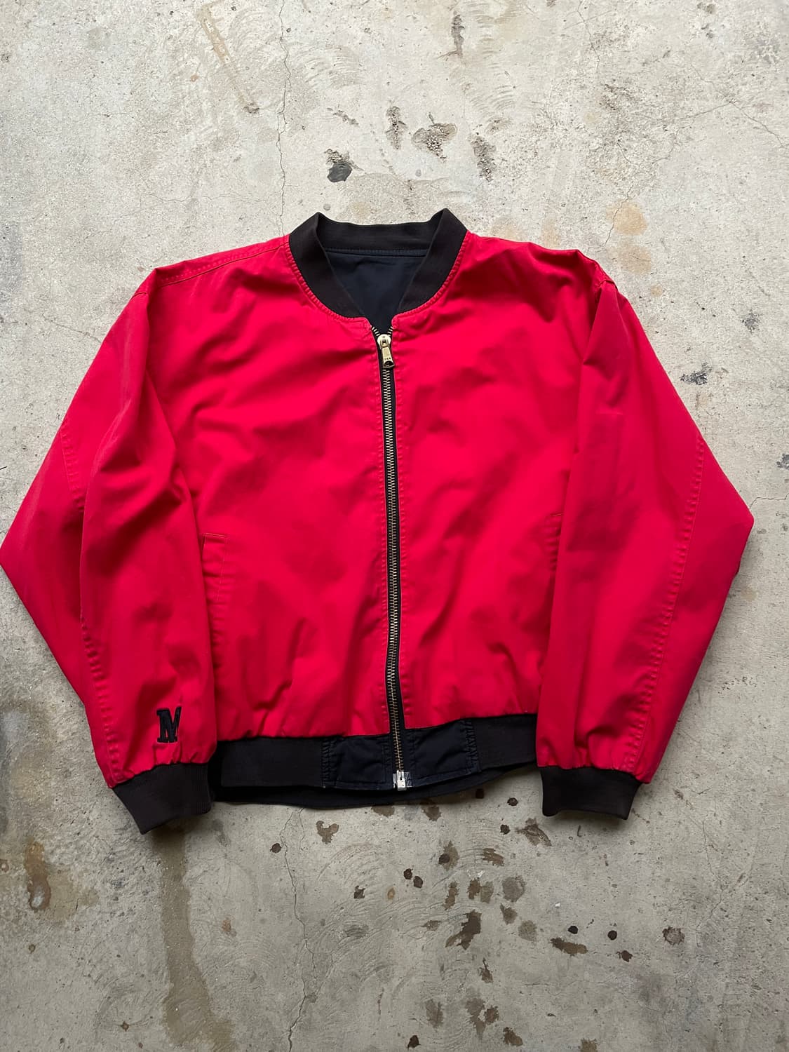 90s Marlboro Reversible Bomber Jacket 상품이미지9