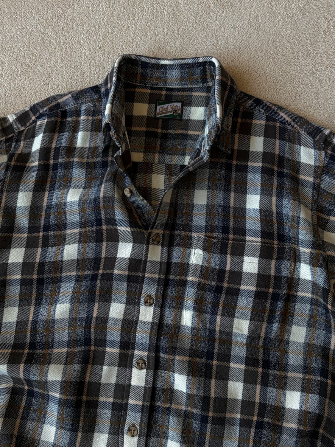 Check Mate 플란넬 셔츠 상품이미지1