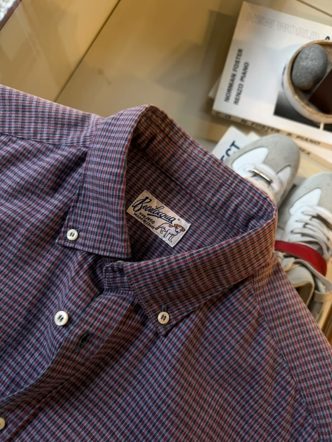 Bevilacqua 베빌라쿠아 버튼다운 셔츠 100 상품이미지7