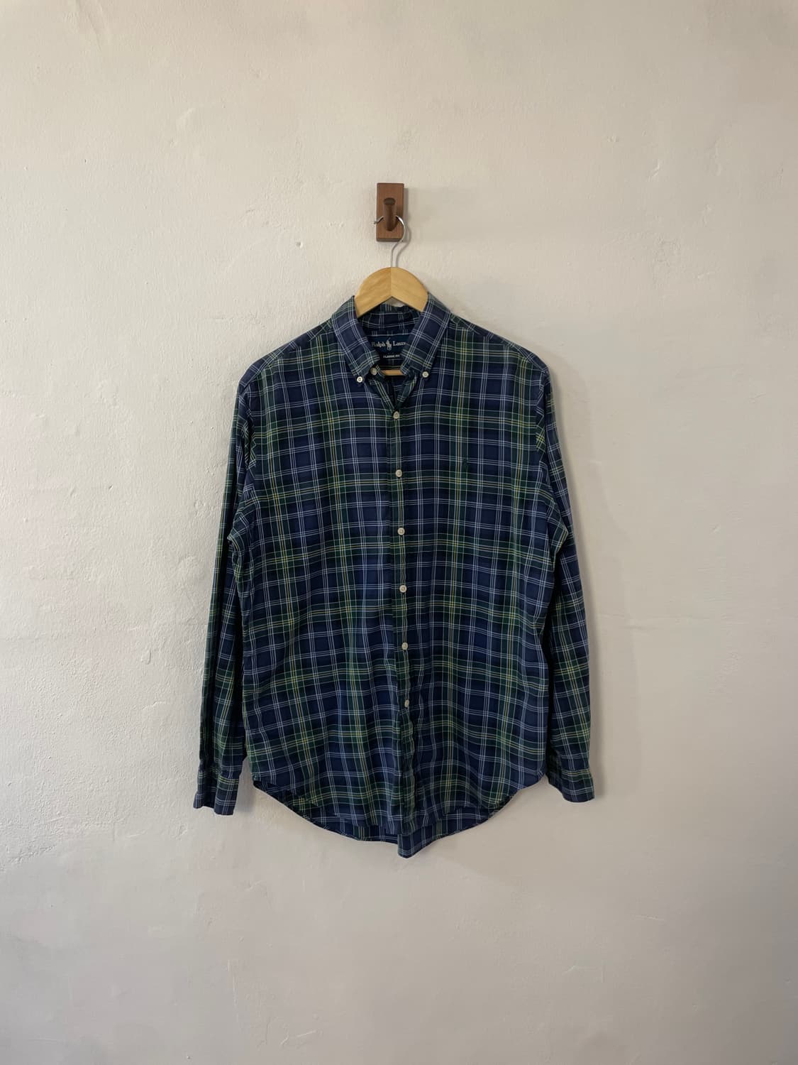 폴로 클래식핏 체크 셔츠  상품이미지1