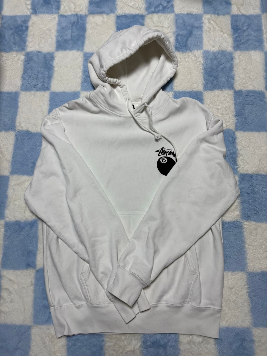 스투시 Stussy 8볼 후드 피그먼트 다이드 내추럴 L 상품이미지2