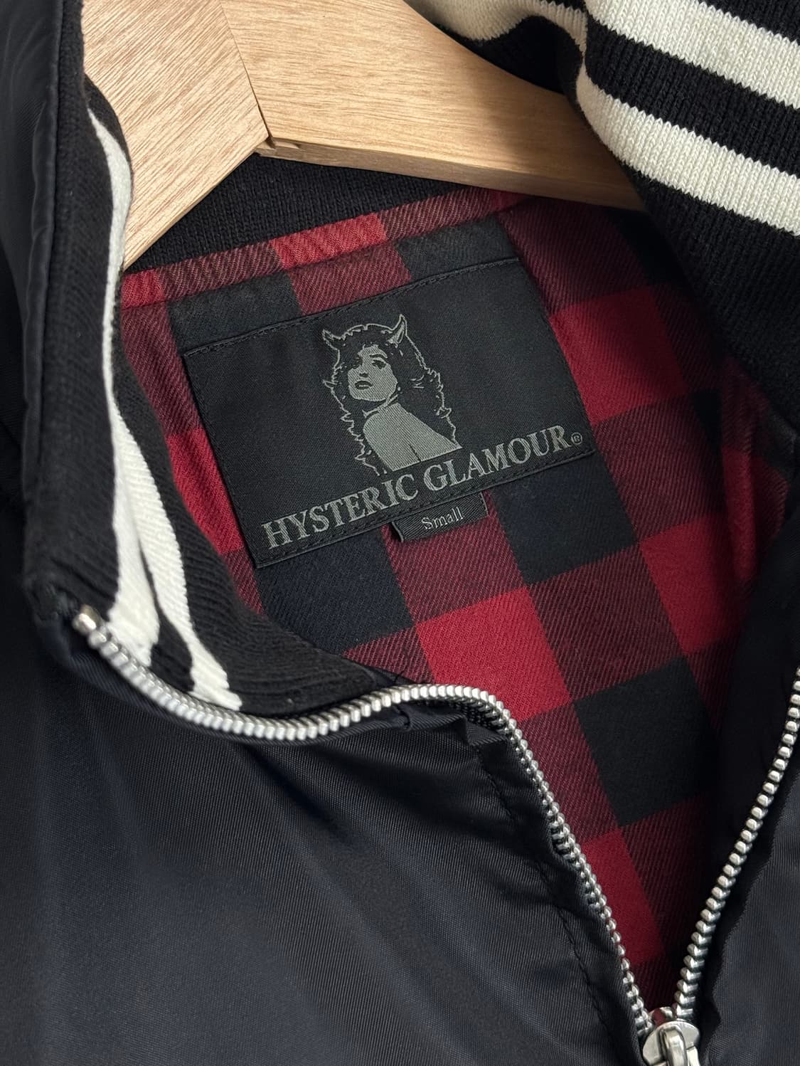 00‘S 히스테릭 글래머 빈티지 트랙자켓 바람막이 블랙 S 상품이미지6