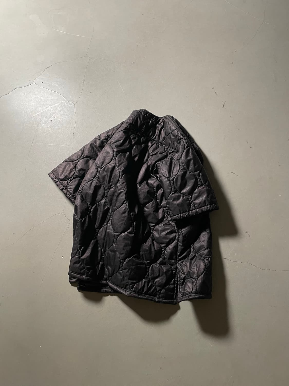 H•d Dining-Dyed Quilted Short Sleeve Top 상품이미지4