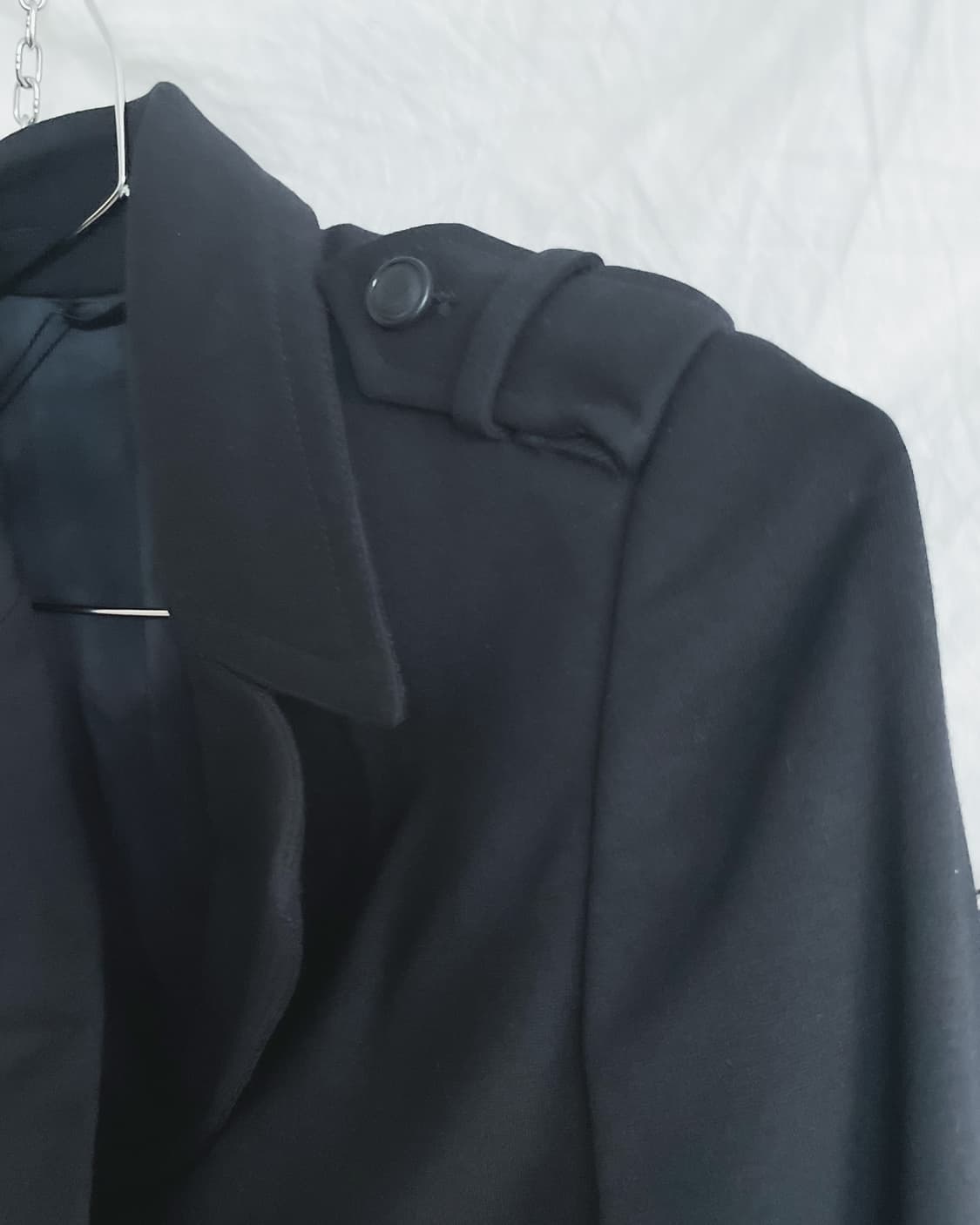 new* 닐바렛 크롭 컷 피코트 상품이미지6