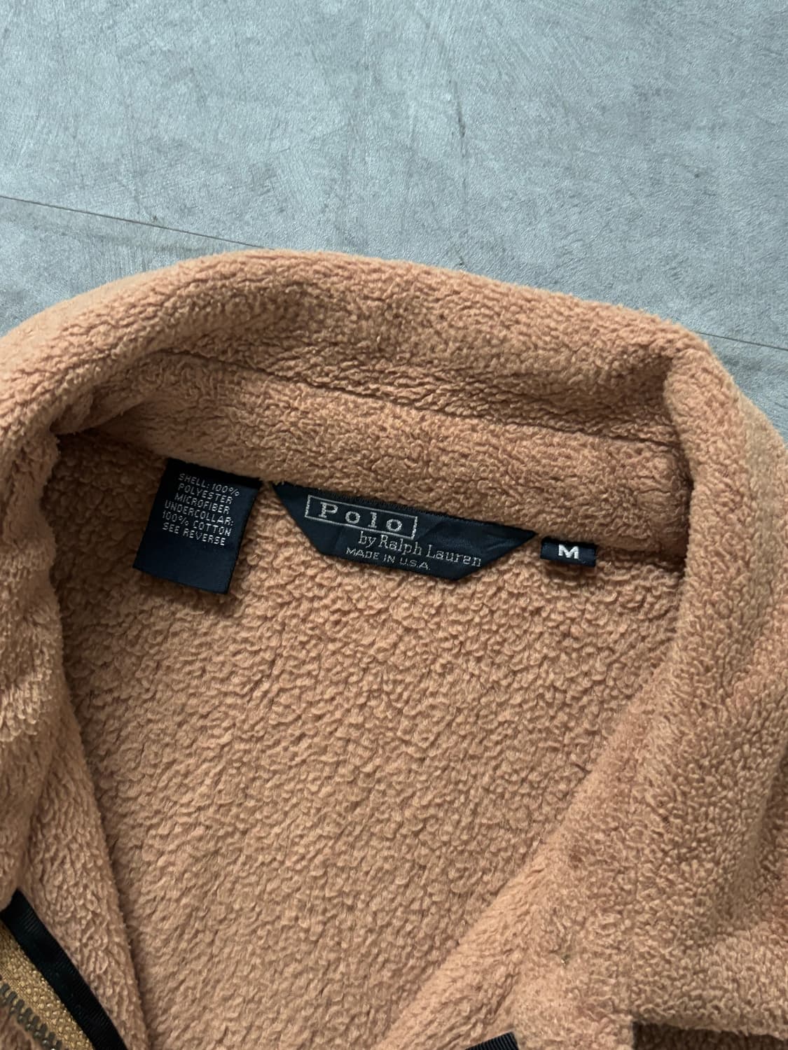 Polo 폴로 90’s USA 베이지 플리스 자켓 상품이미지6