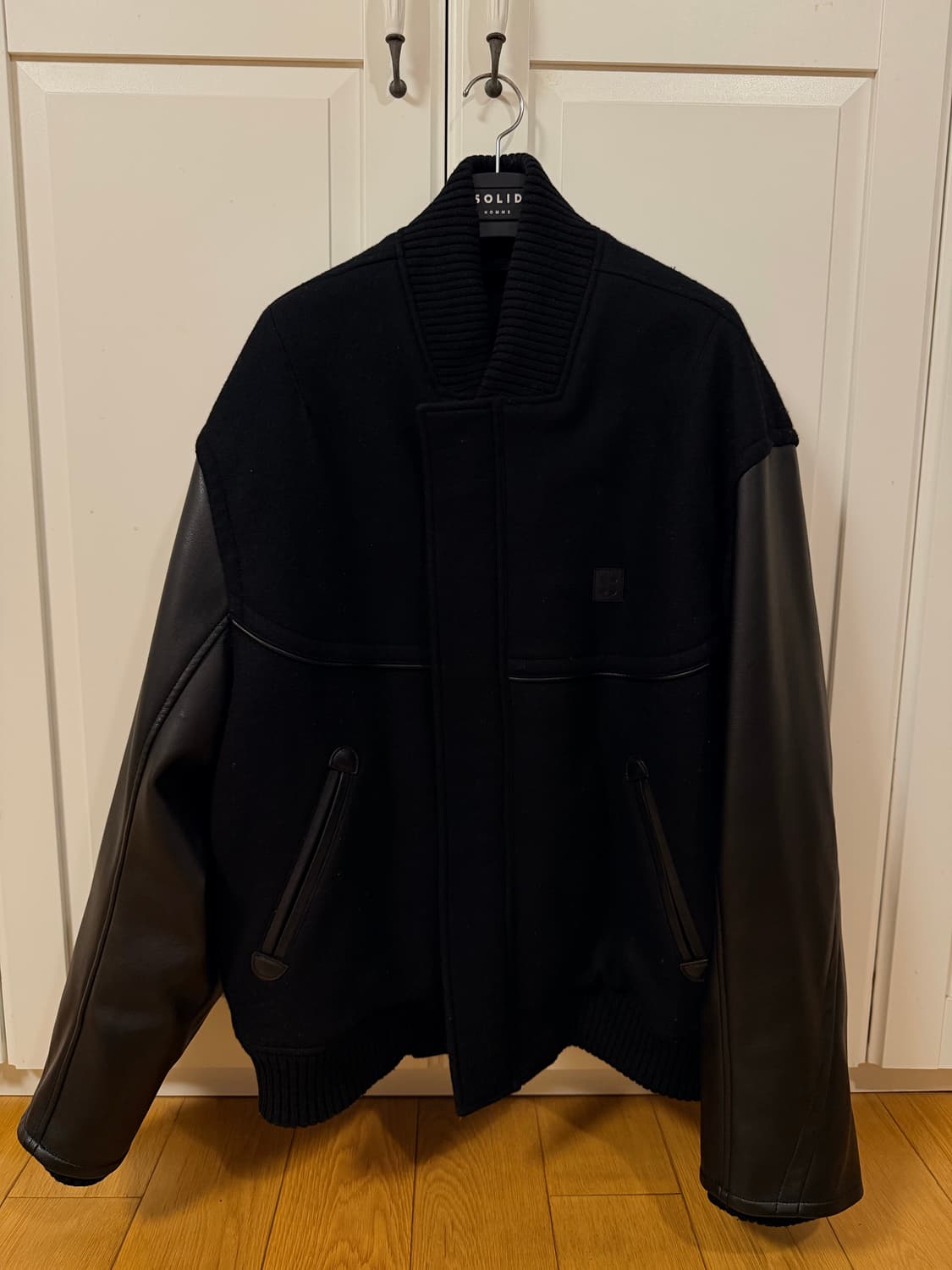 Eu50 / 105 송지오옴므 울레더 바시티자켓 상품이미지6