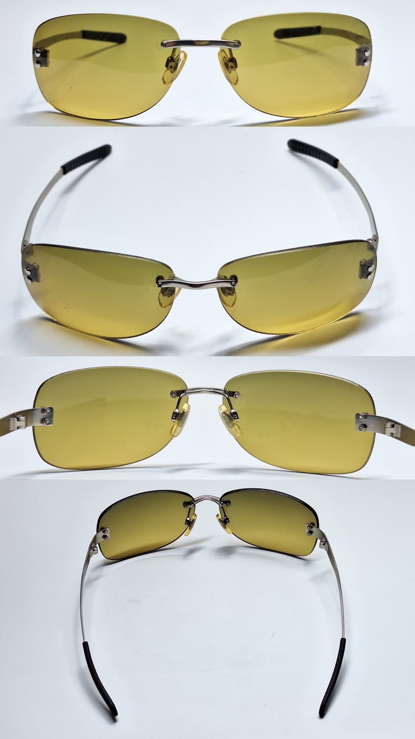 00s 일본 빈티지/무테 선글라스/ 수입 패션 아이웨어 y2k 레트로 상품이미지6