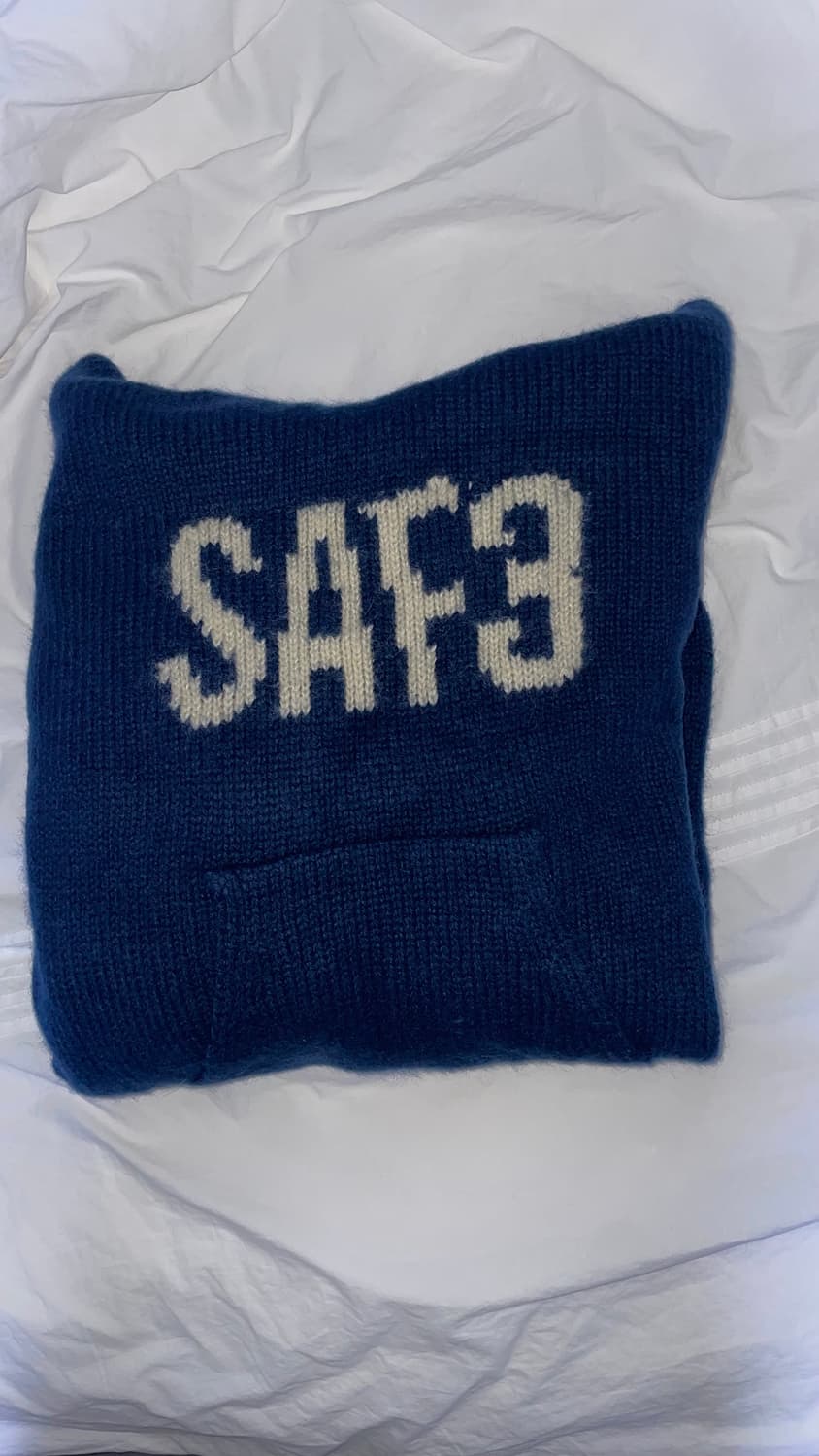 사파리스팟 1/2 레기온 모터스 클럽 니트 후디 블루 상품이미지7