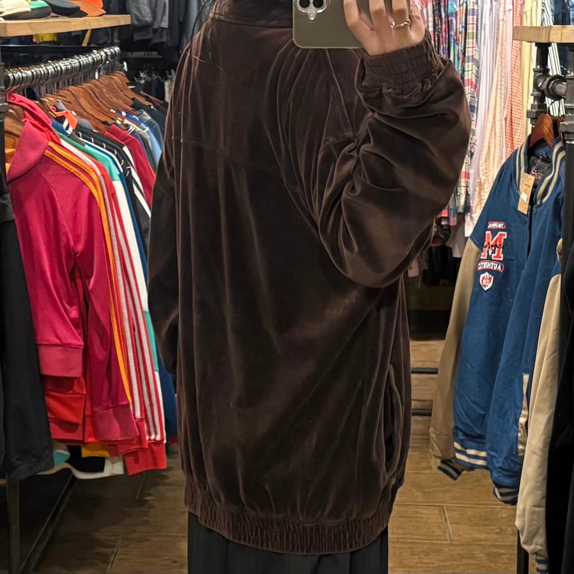 [HI] VTG 벨벳져지 브라운 상품이미지6