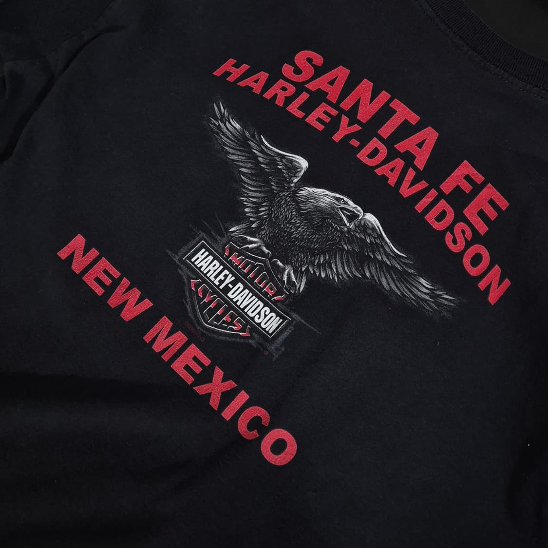 할리데이비슨 산타페 뉴 멕시코 반팔티셔츠 XL사이즈 상품이미지3