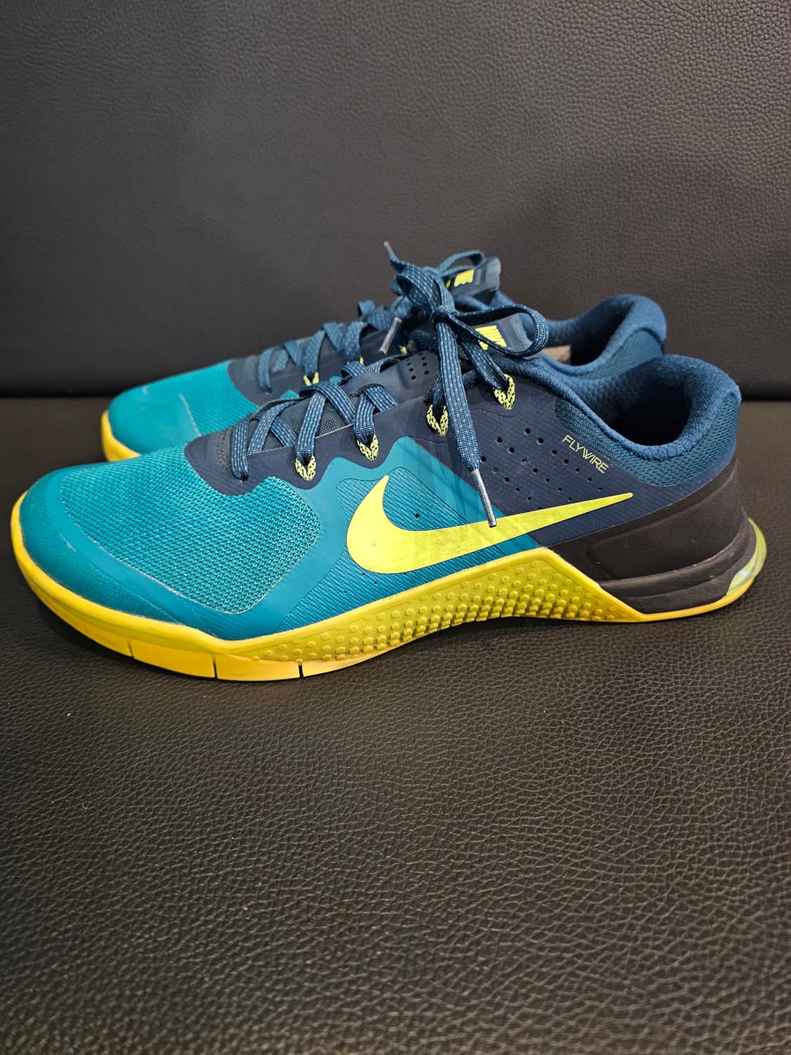 나이키 메트콘2 운동화 그린/옐로우 상품이미지4