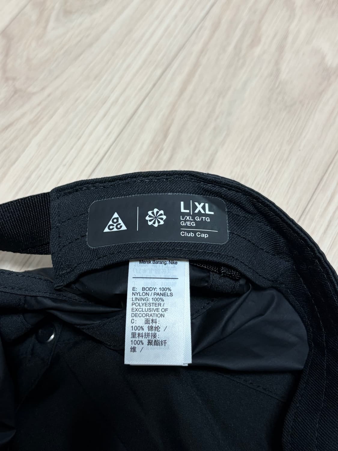 [L-XL] 나이키 ACG 트레일 캡 블랙 드라이핏 FB6533-010 상품이미지3