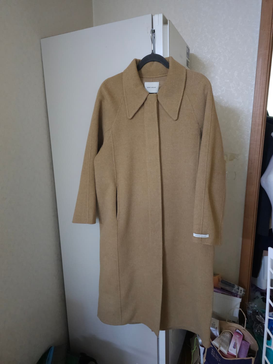 메리어라운드 핸드메이드 롱코트 상품이미지1