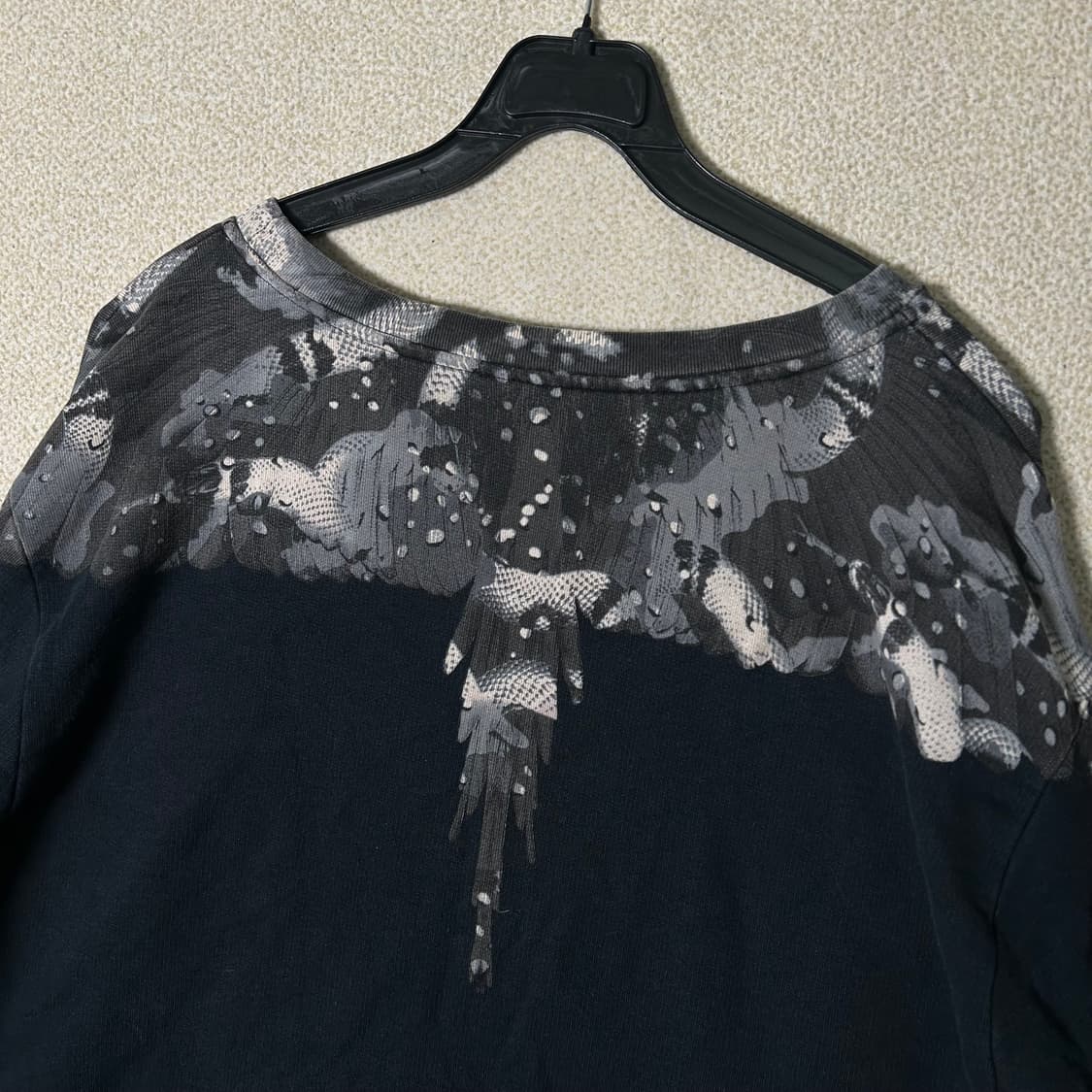  (L) 마르셀로불론 블랙 맨투맨  상품이미지6