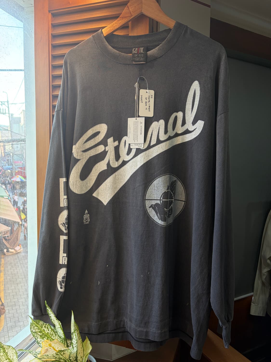 SAINT Mxxxxxx × FEAR OF GOD L/S 티셔츠  상품이미지1