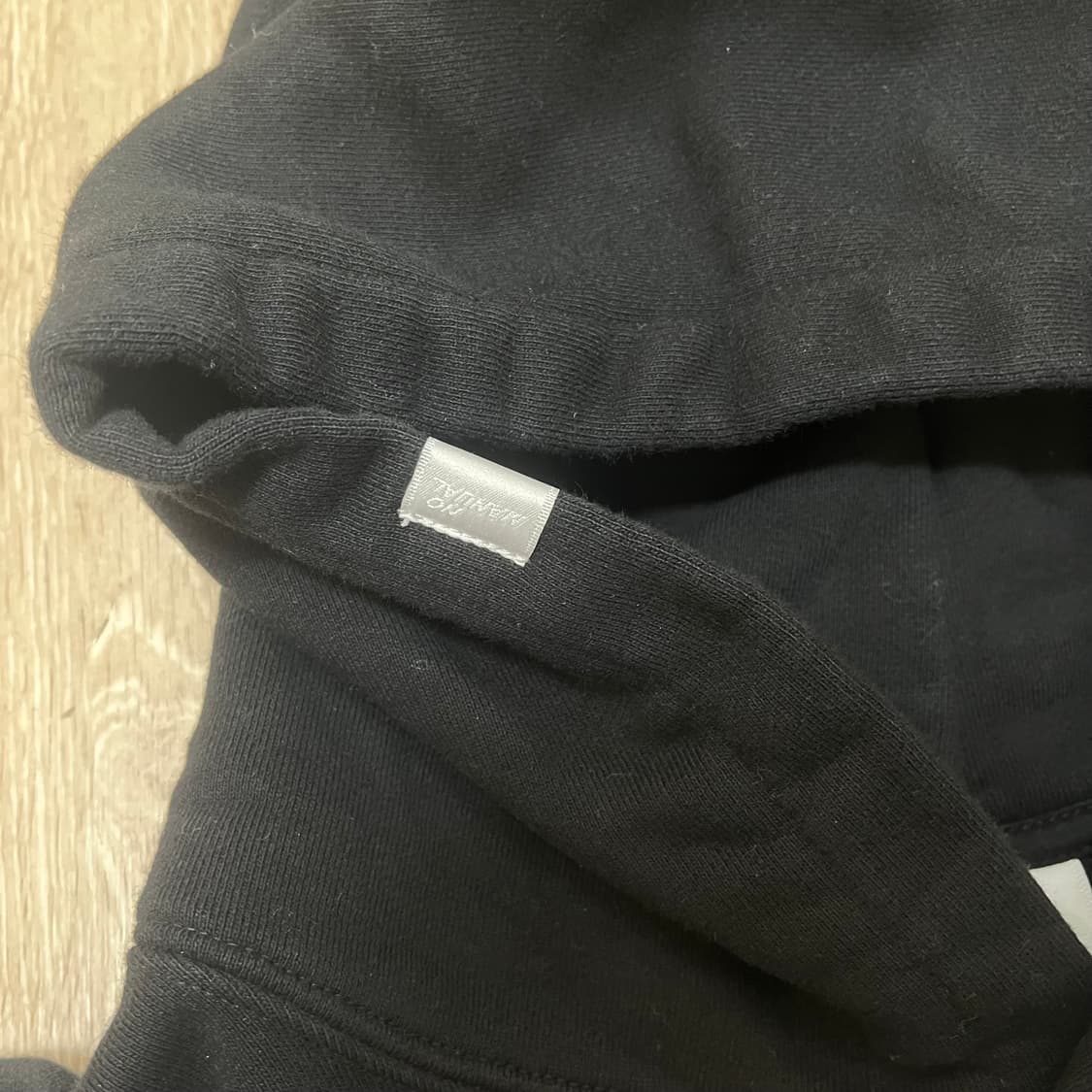 노매뉴얼 NOMANUAL MRI 프린팅 후드티 XL(105) 상품이미지5