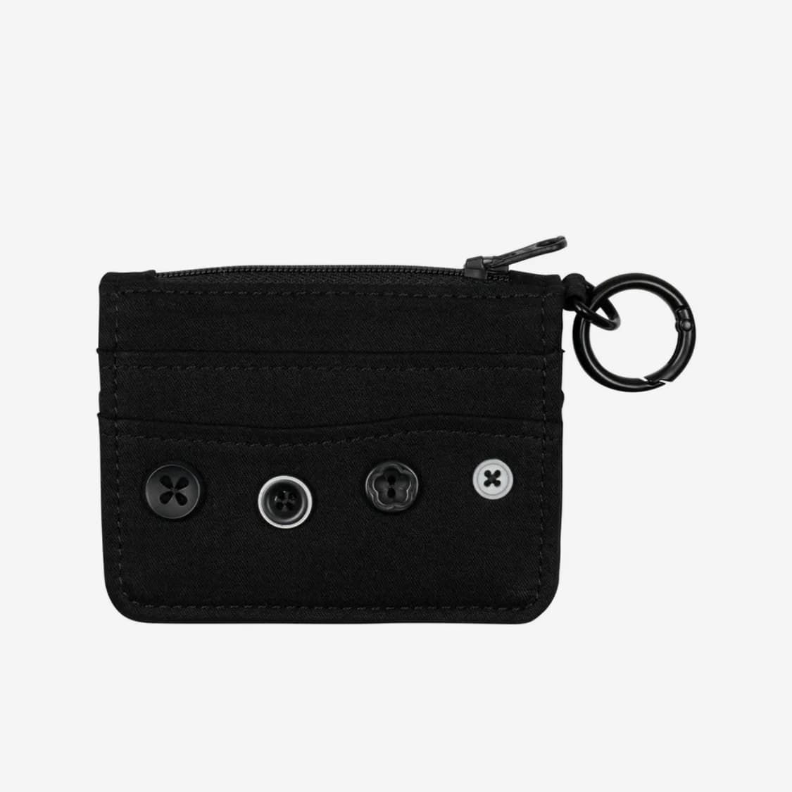 TCM button card wallet (black) 상품이미지2