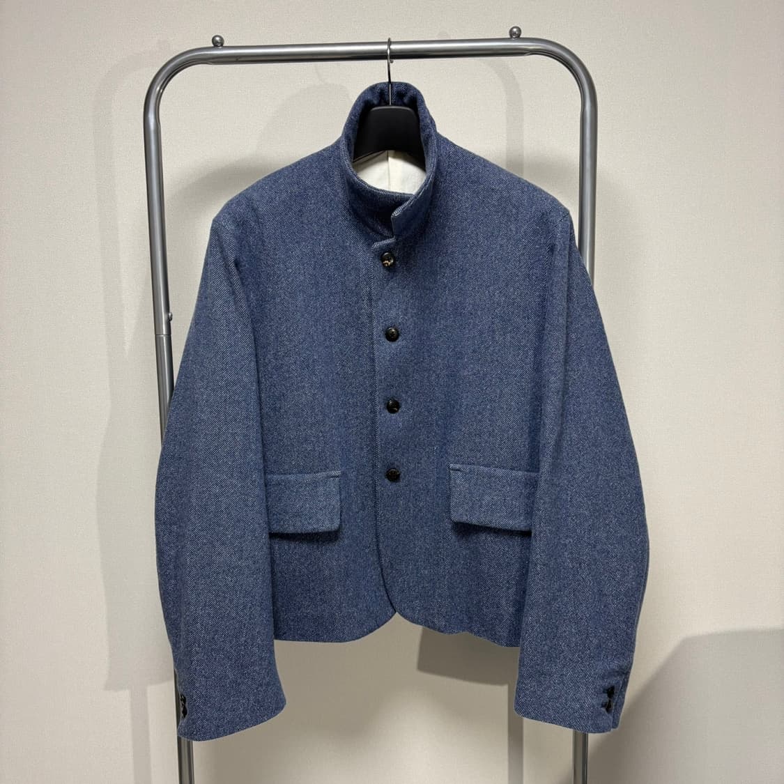 2) URU 우루 울 캐시미어 4버튼 자켓 상품이미지2