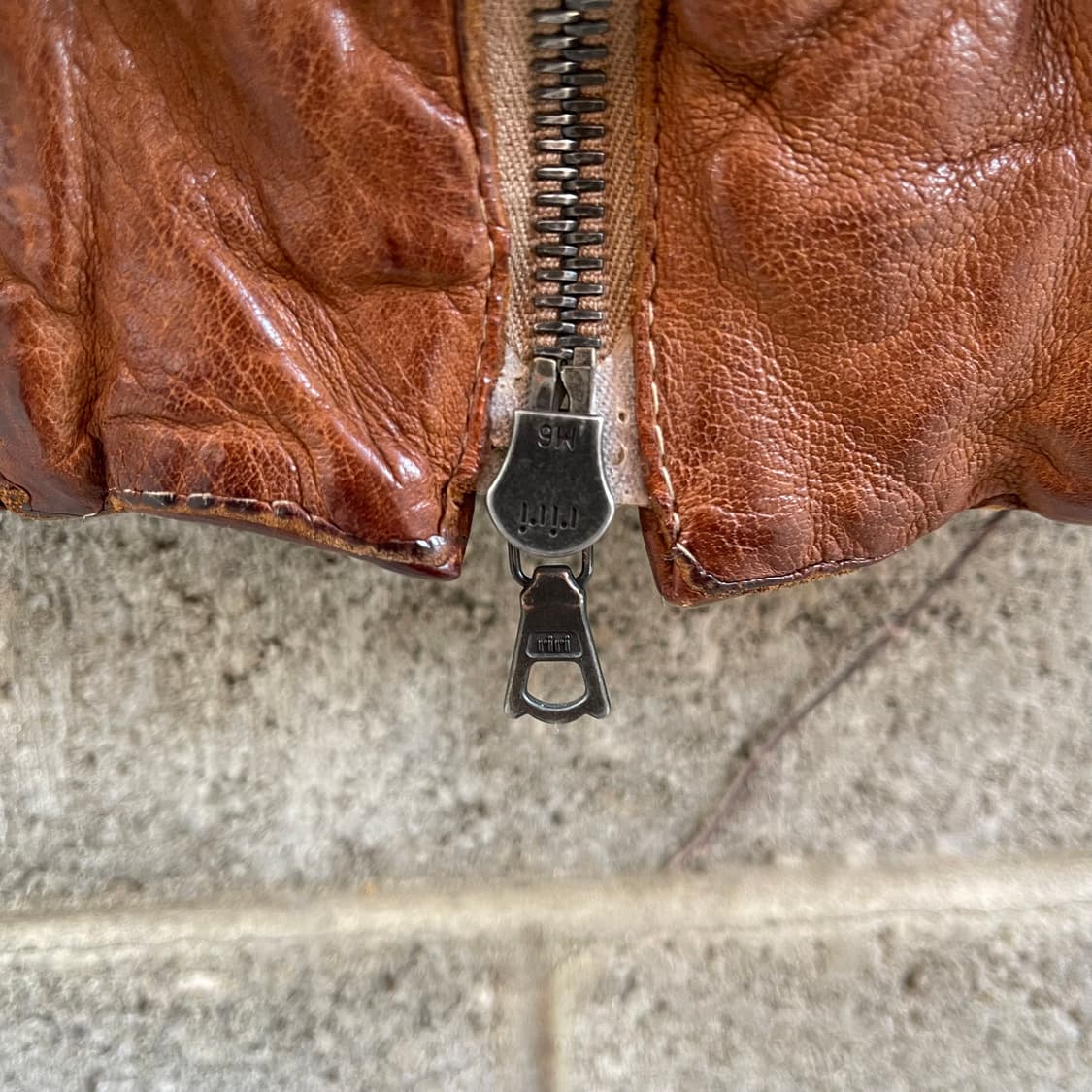 [XXS] 닐바렛 브라운 소가죽 조끼 자켓 상품이미지7