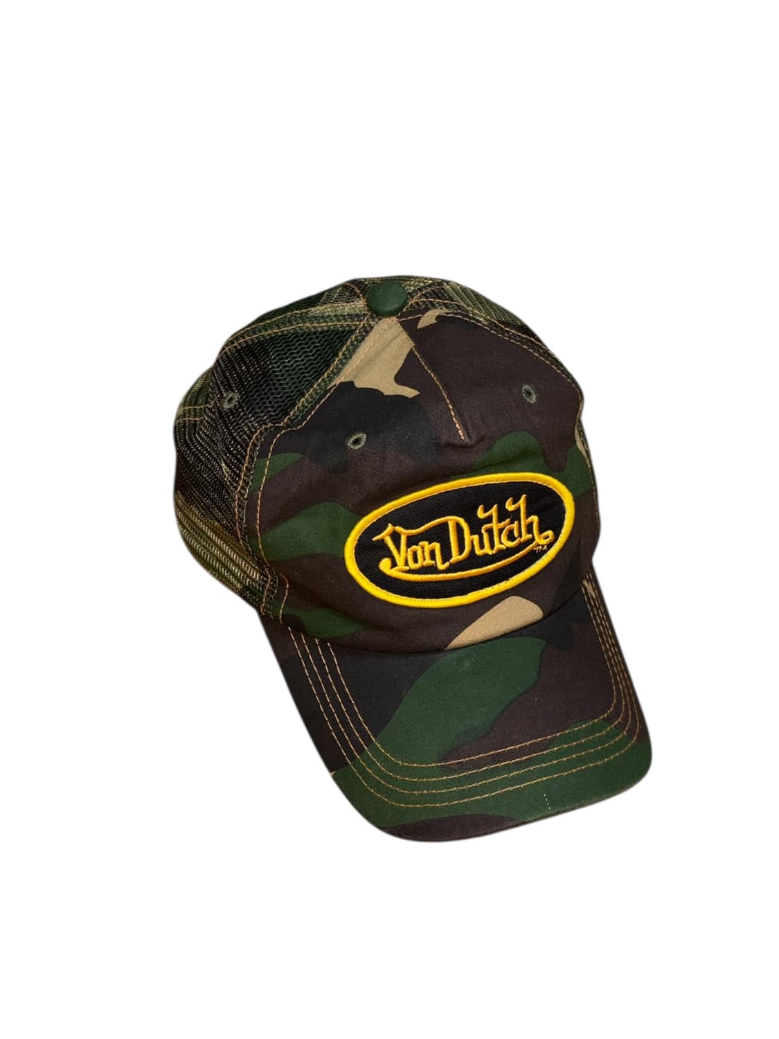 본더치 카모 패턴 메쉬 트러커볼캡  상품이미지5