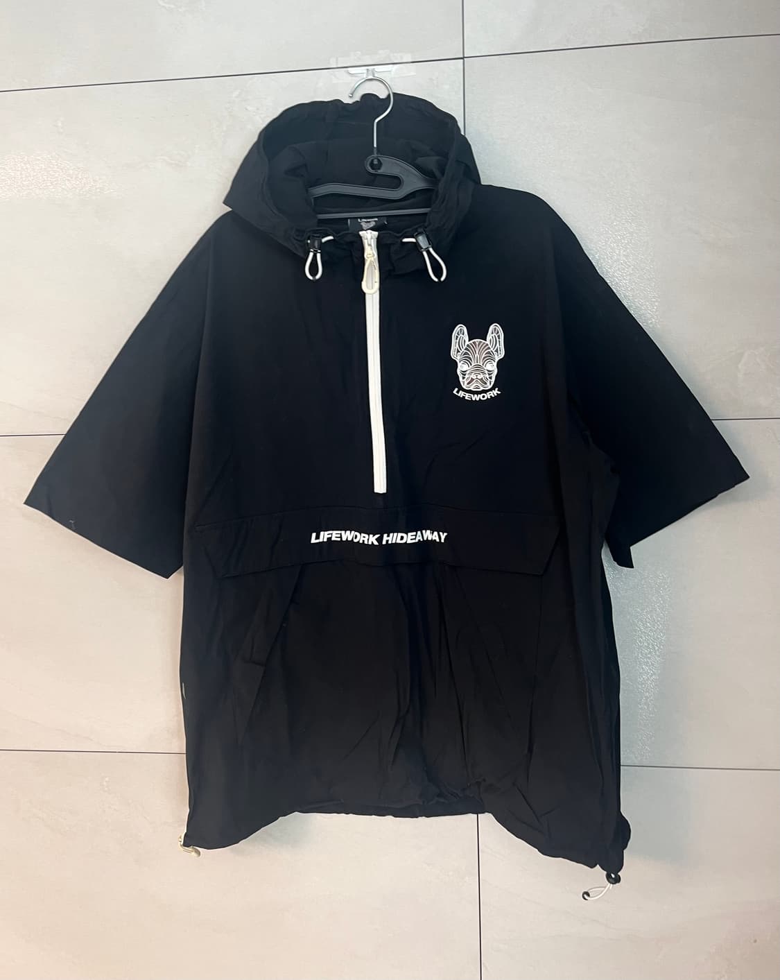 라이프워크 아노락 반팔 바람막이 [M] 상품이미지3