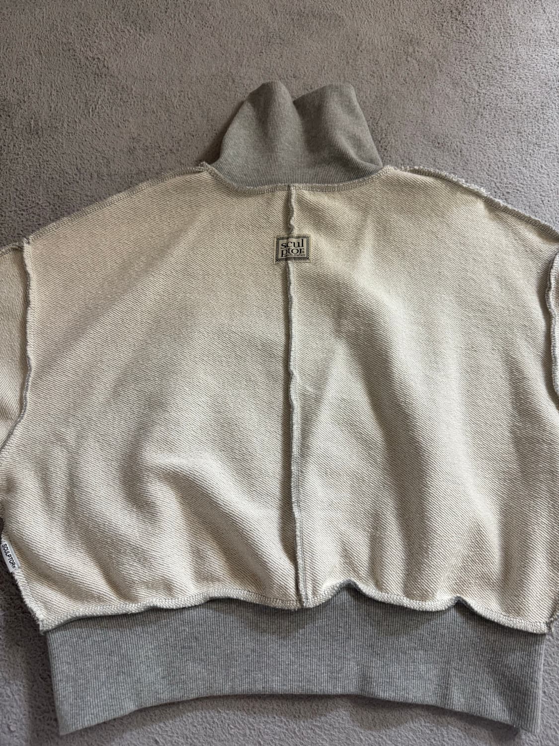 스컬프터 인사이드아웃 집업 멜란지 상품이미지4