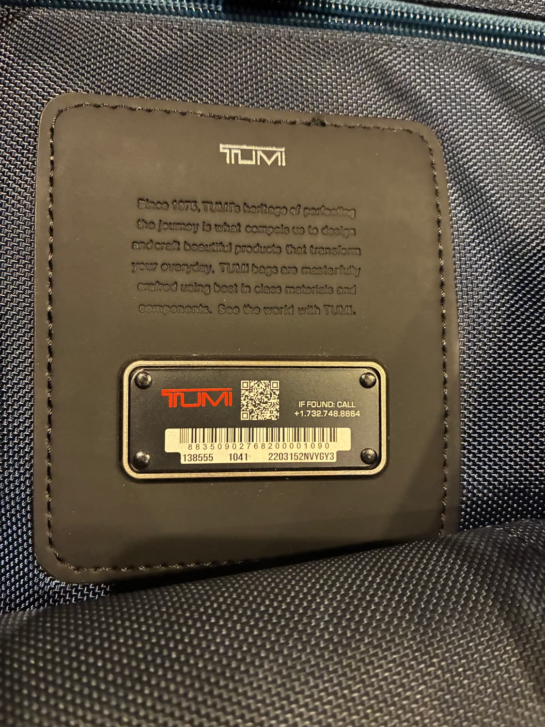 투미 알파 캐리올 토트백 네이비 상품이미지4