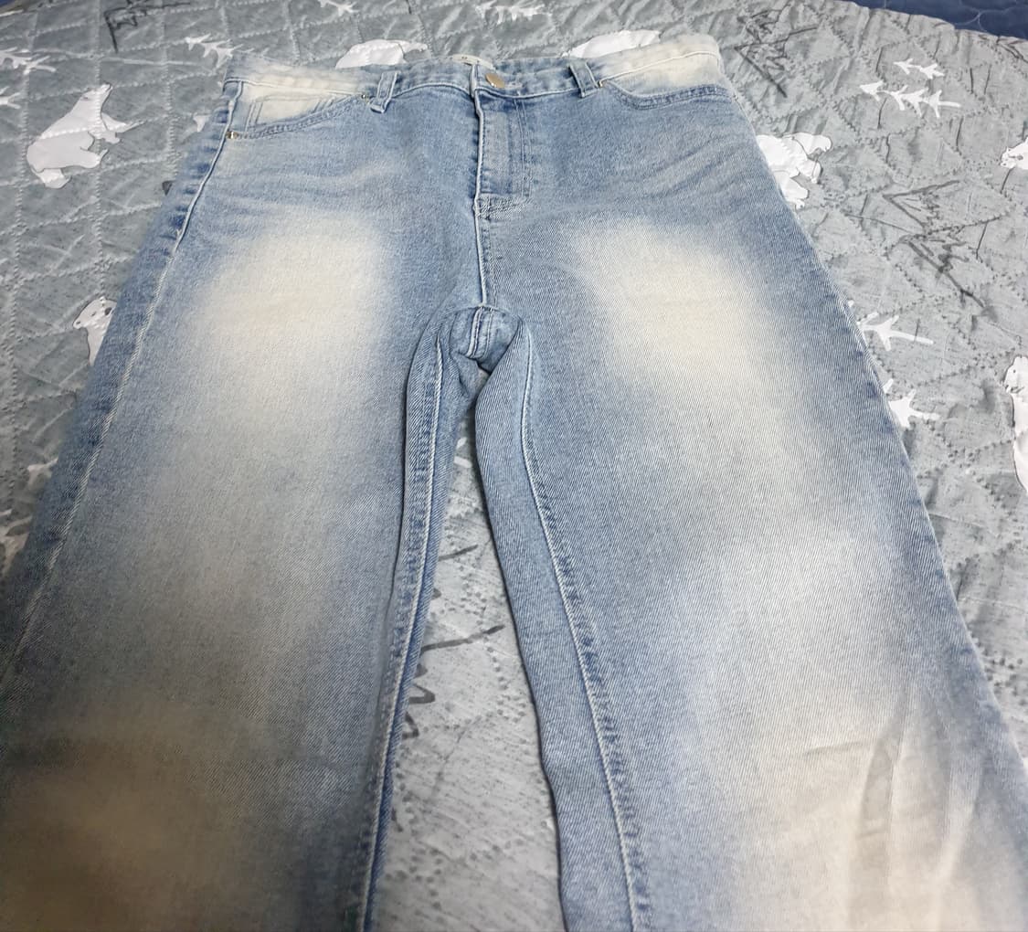OOT 빈티지 워싱 슬림핏 바디쉐이퍼 부츠컷 데님팬츠 (L) 상품이미지2