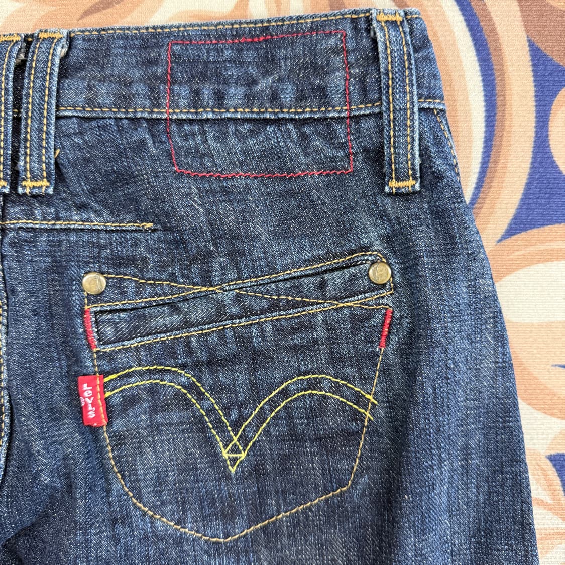 (우먼즈26)00s 리바이스 Levis 엔지니어드 진 데님팬츠 상품이미지2