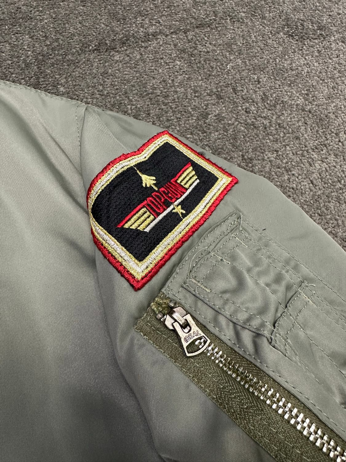 U.S. AIR FORCE MA-1 항공점퍼 L 상품이미지3