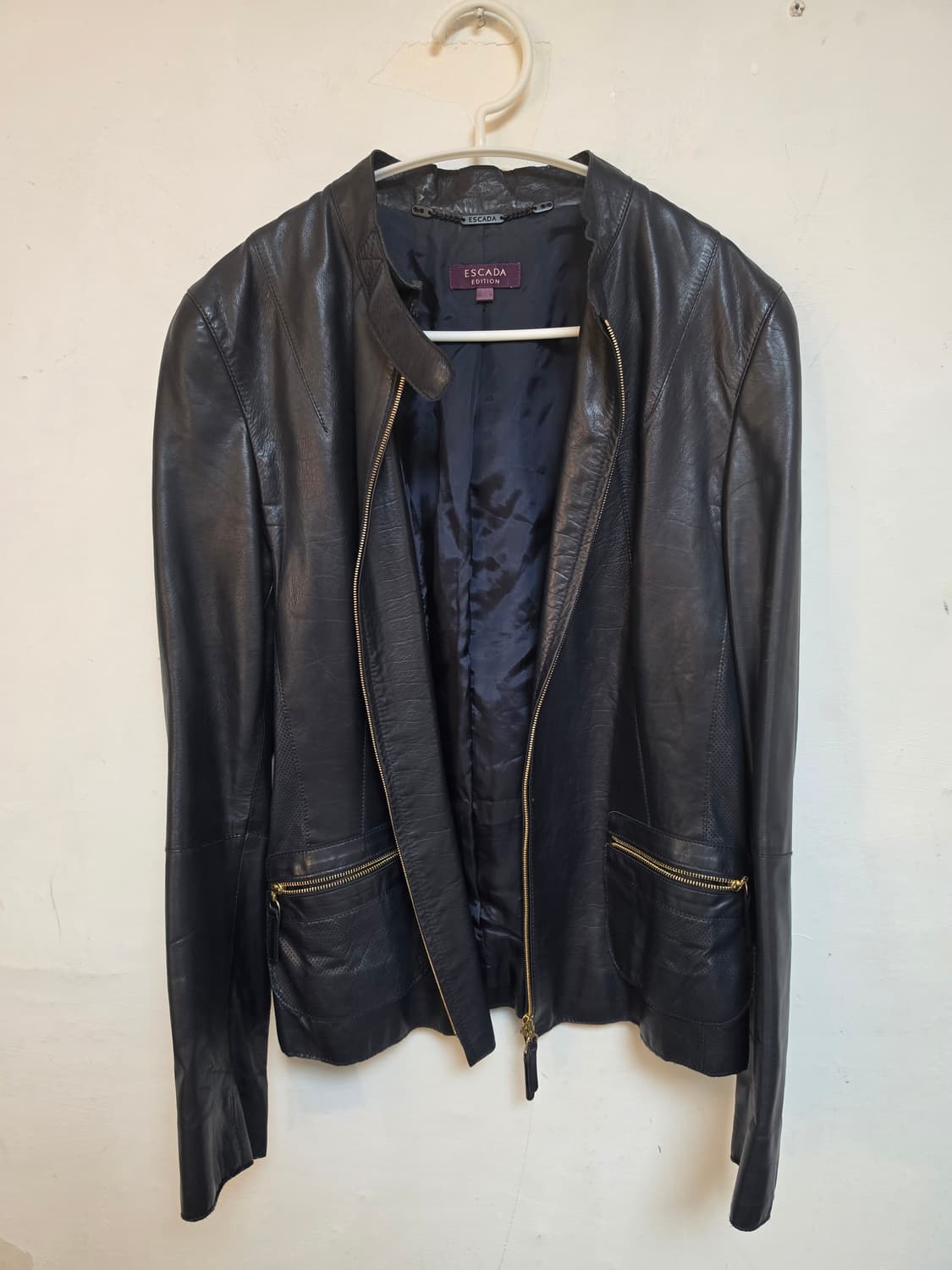 Escada Edition 가죽(송아지) 자켓 38 (새상품급)
 상품이미지4