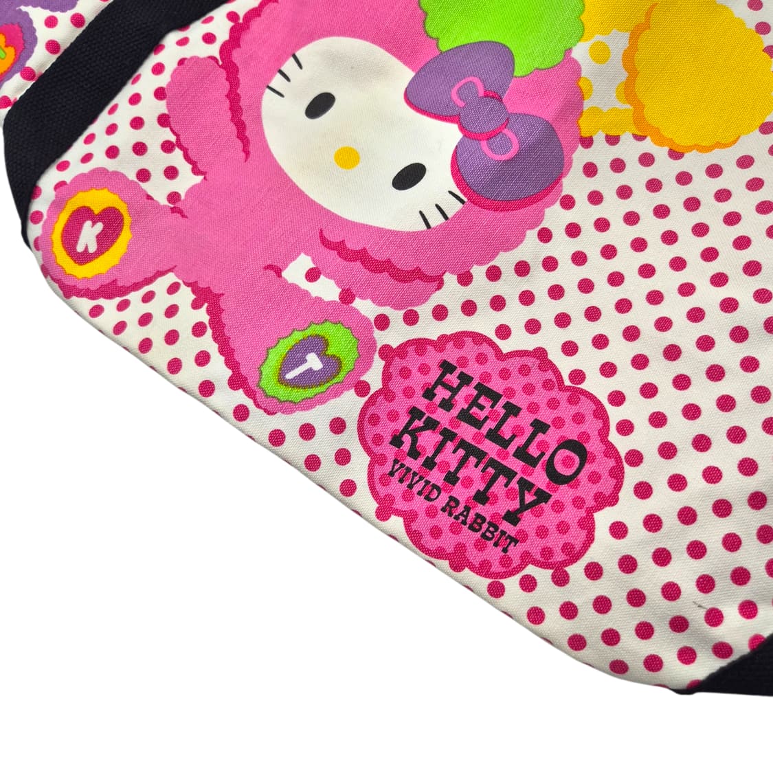 11s 헬로키티 비비드 래빗 도트 2way 빅 쇼퍼백 상품이미지2