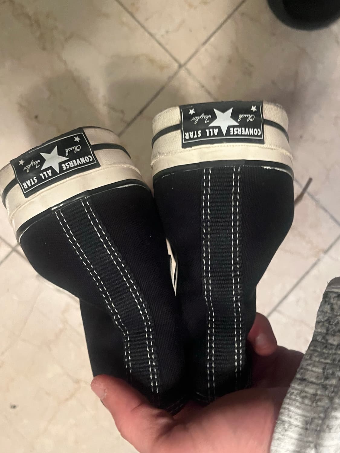 컨버스 척테일러 285 블랙 하이 상품이미지5