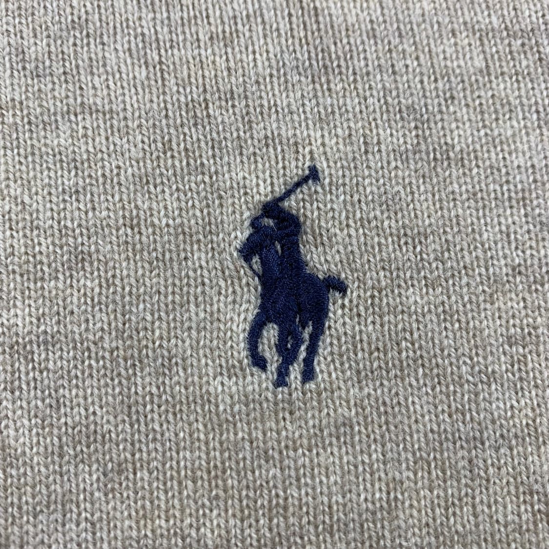 폴로 랄프로렌 포니로고 베이지 메리노울 니트 상품이미지3