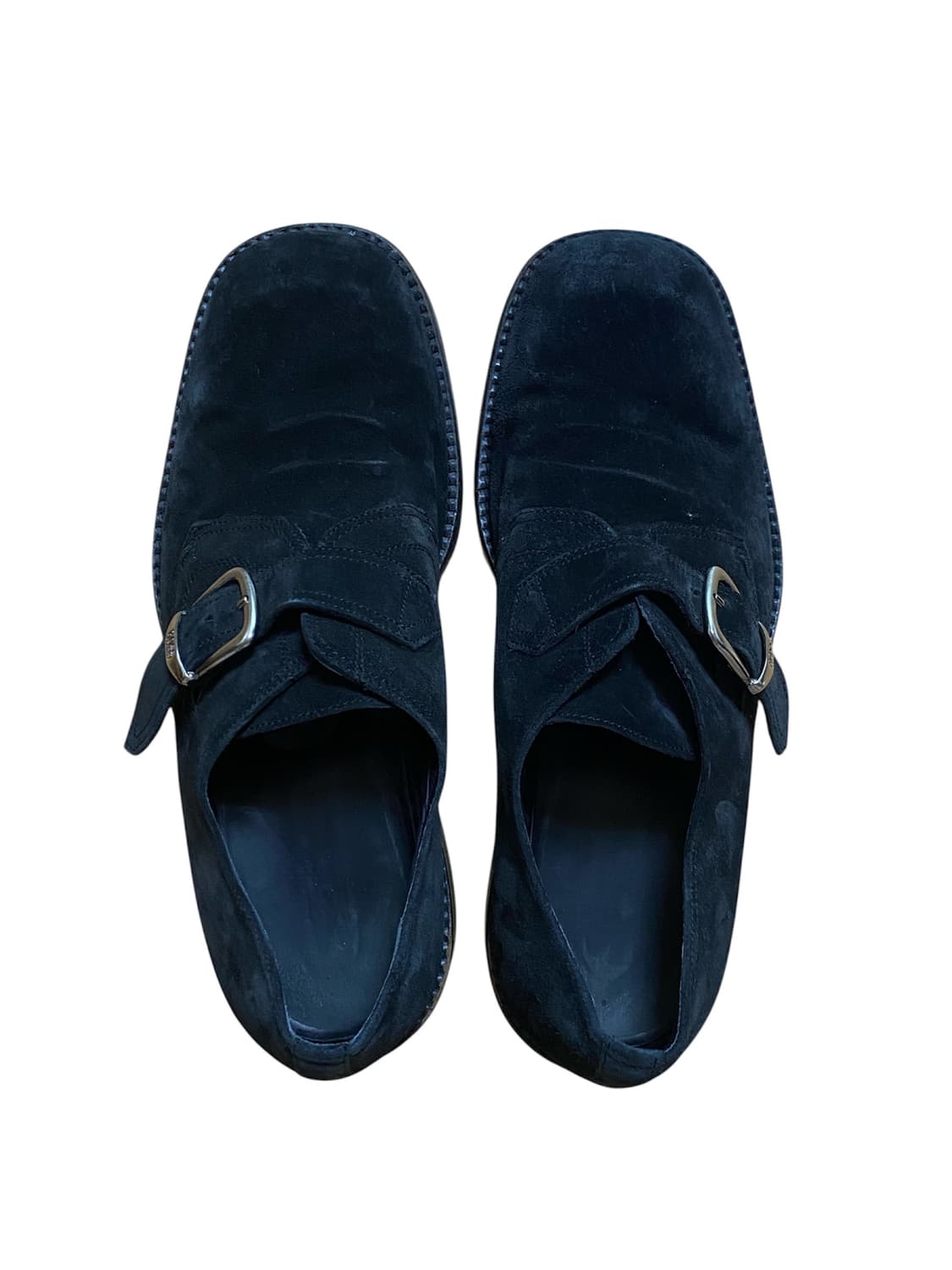 Suede Monk Strap Shoes 상품이미지2