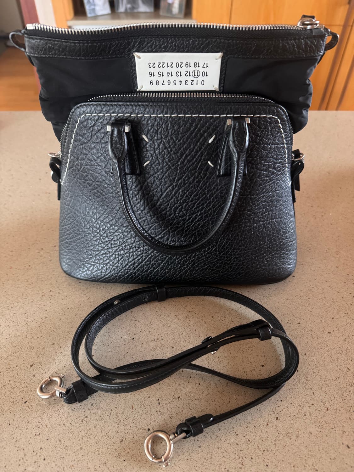 maisonmargiela 5AC 미니레더 토트백 상품이미지1