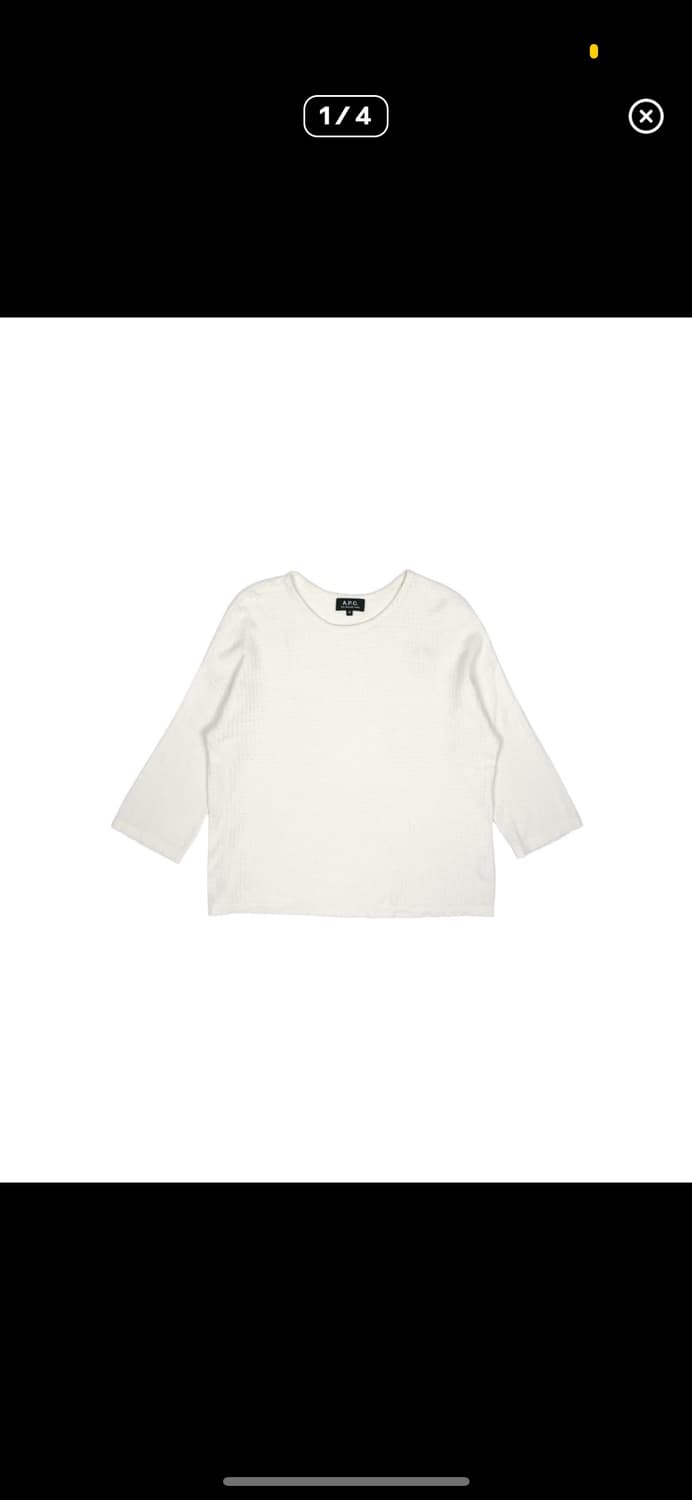 A.P.C 캐시미어 니트 상품이미지1