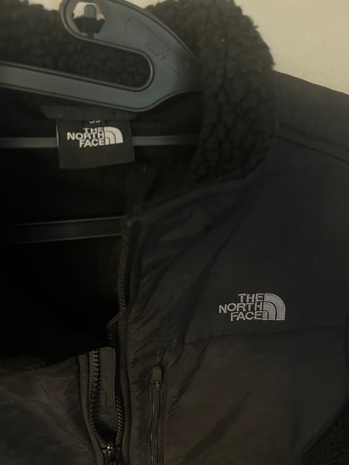 노스페이스 블랙 뽀글이 플리스 후리스 자켓 (95) 상품이미지5