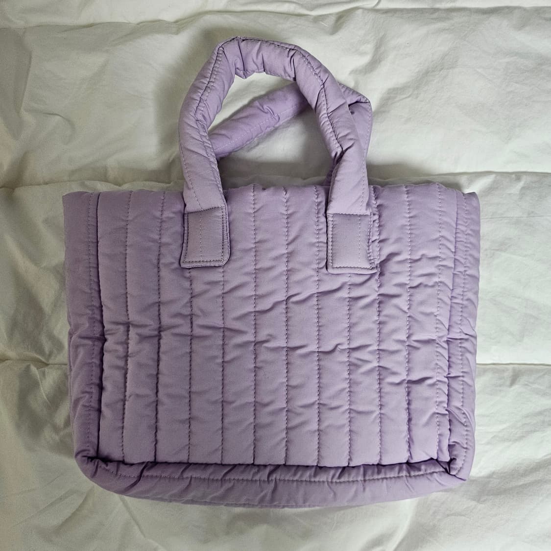 [새상품]시엔느 라일락 패딩백+키링 상품이미지8