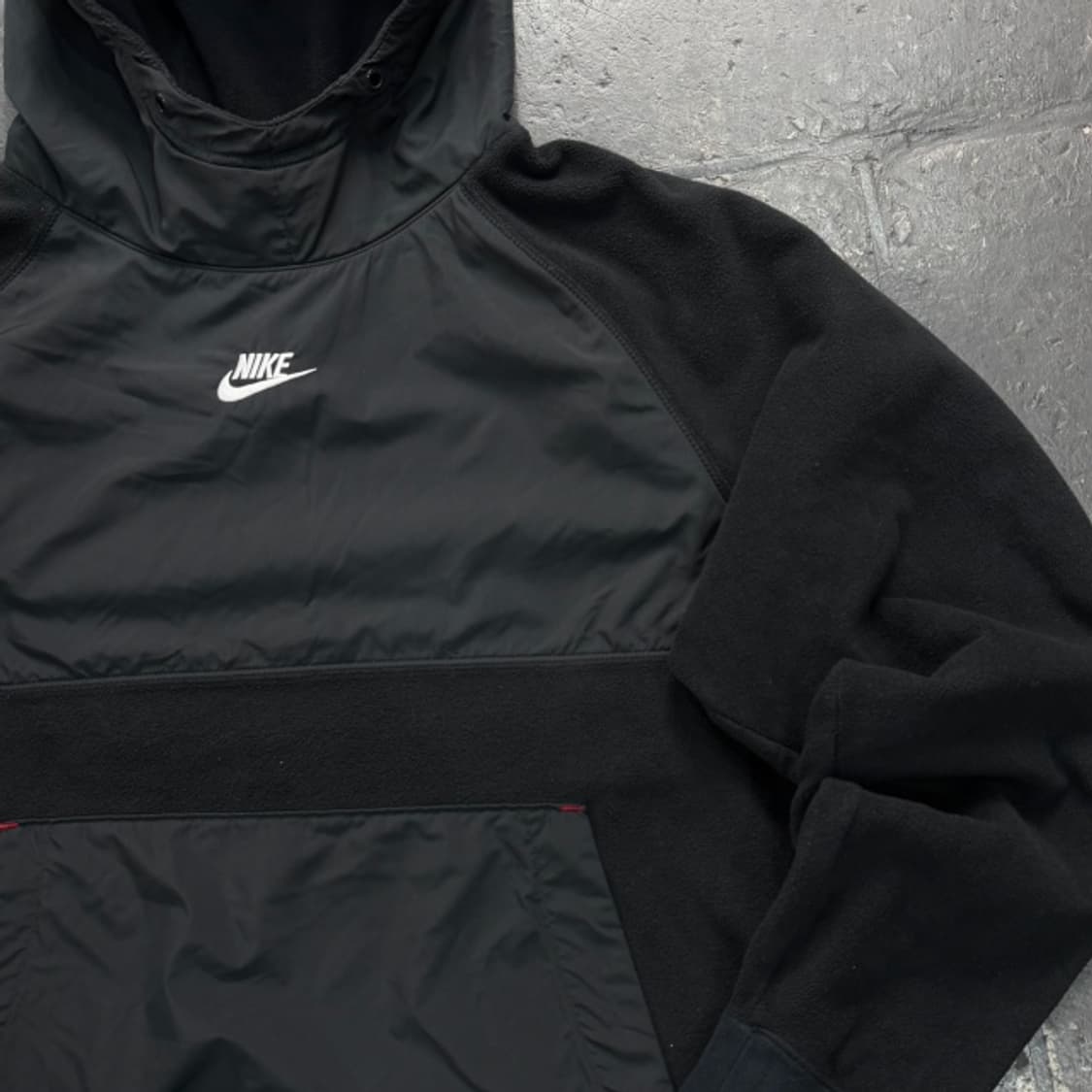 105 나이키 쉘 패널 후리스 후드 상품이미지2